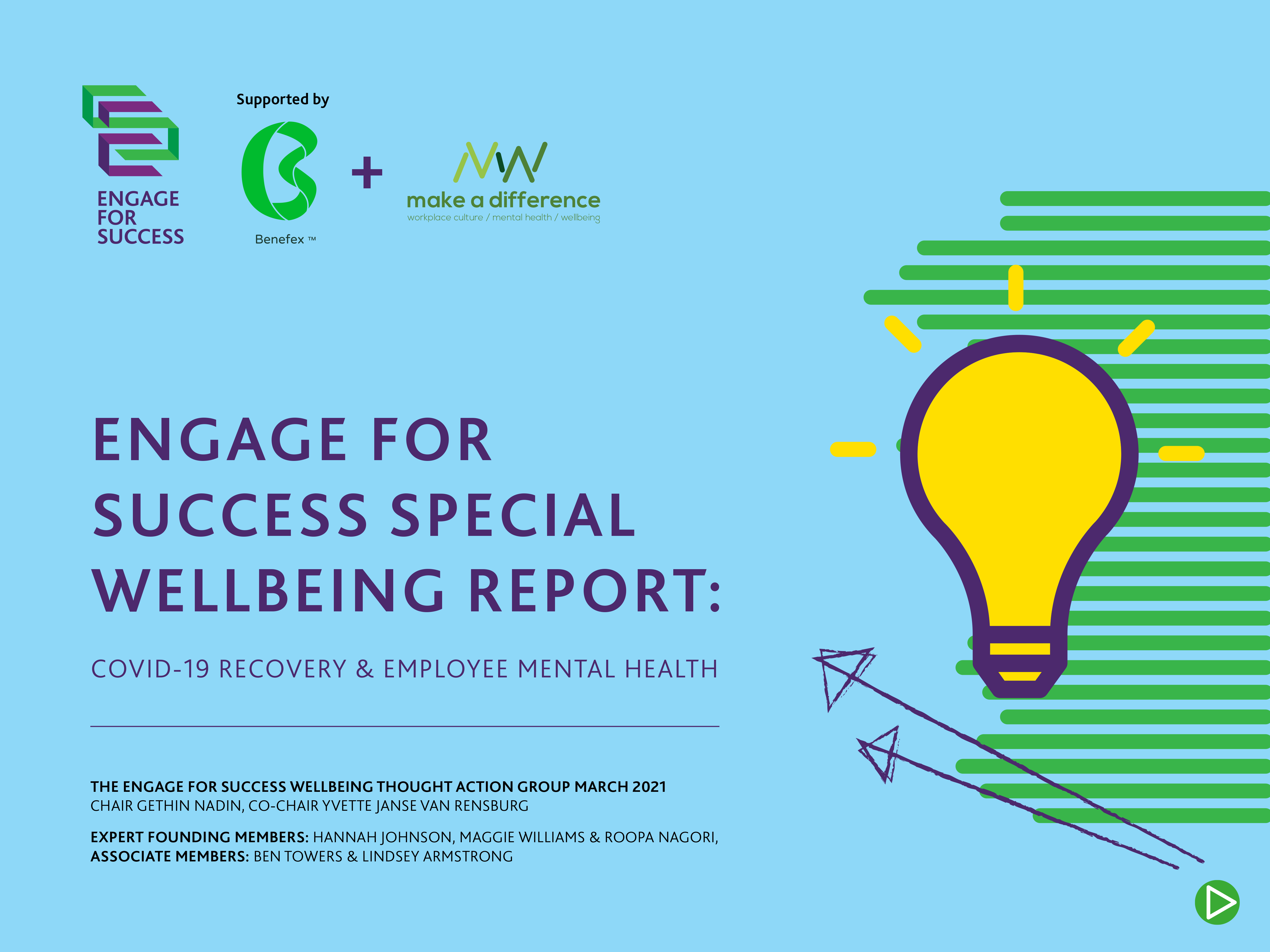 Engage for success special wellbeing report: COVID-19 Recovery & Employee Mental Health