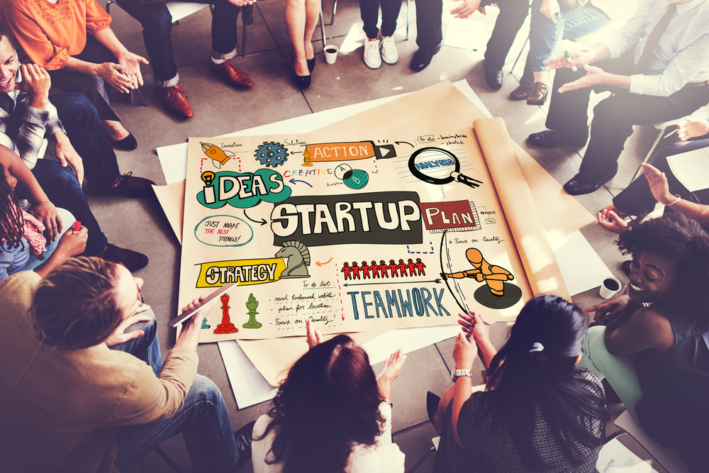Start Up Strategy Creative Launch Opportunity Concept