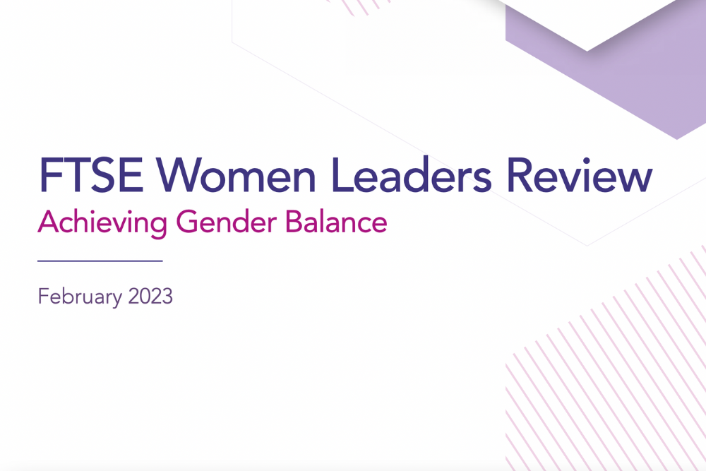 FTSE Women Leaders Review: Achieving Gender Balance