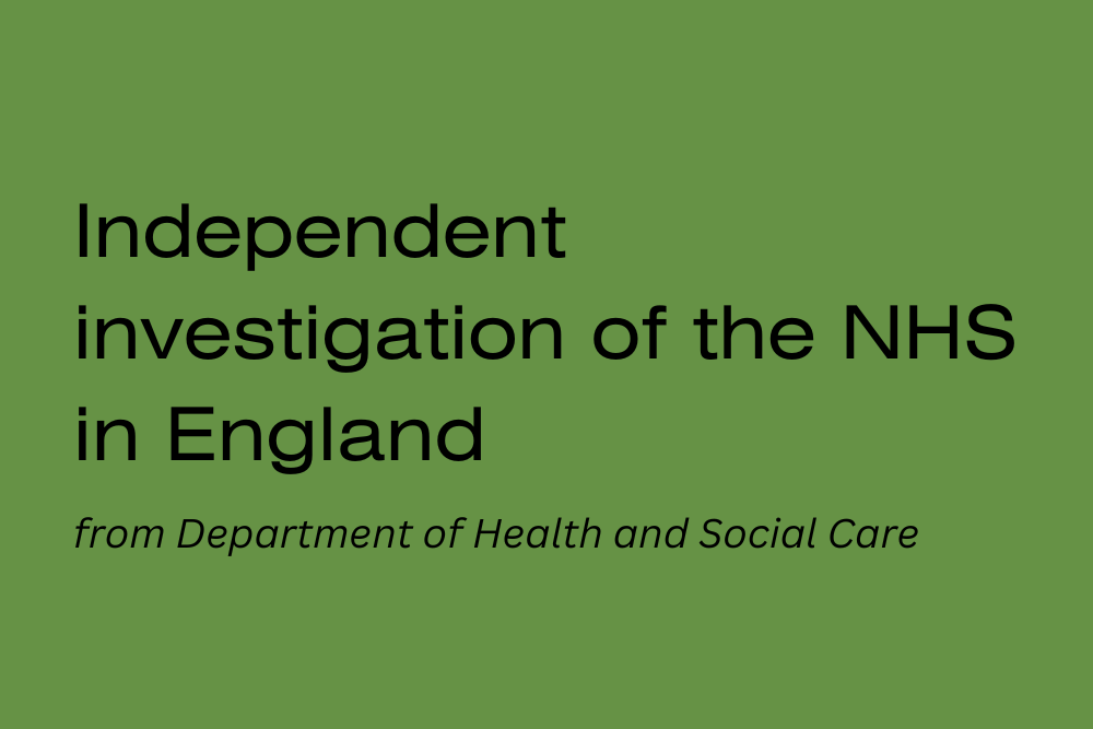 NHS investigation