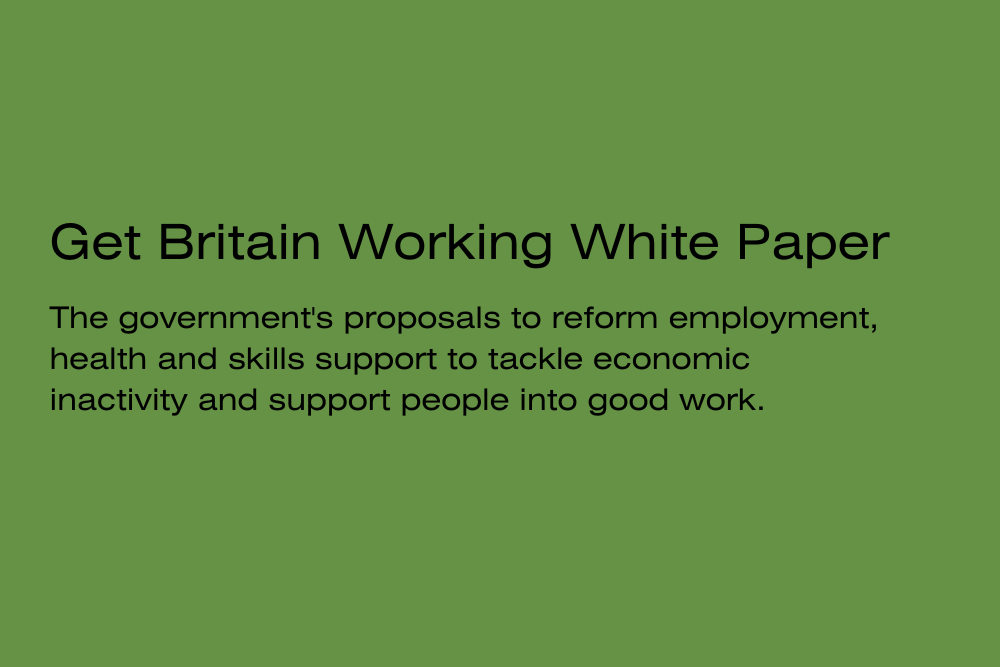 get Britain working