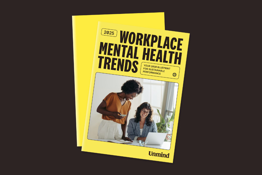 unmind workplace mental health trends