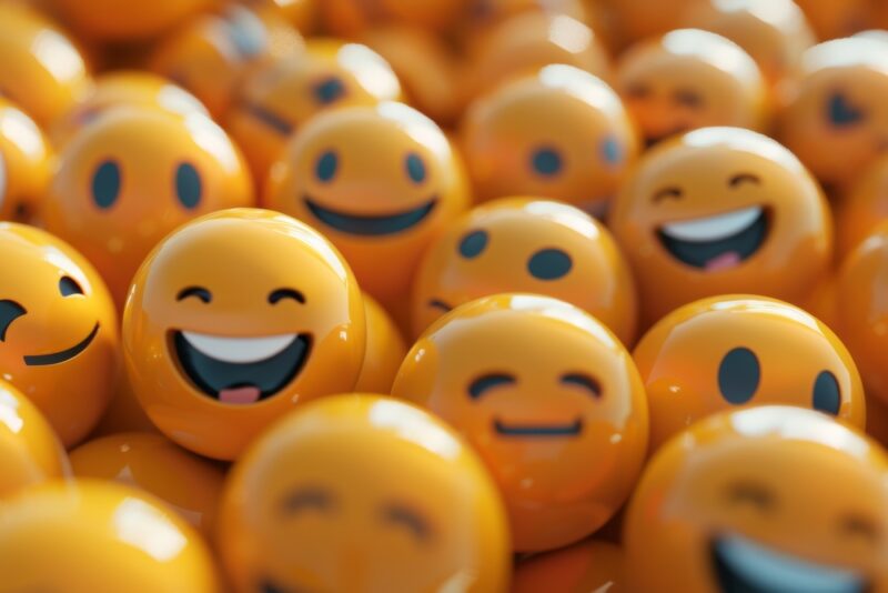 Cluster of different emojis representing emotional expression and the limits of symbolic approaches to men’s health