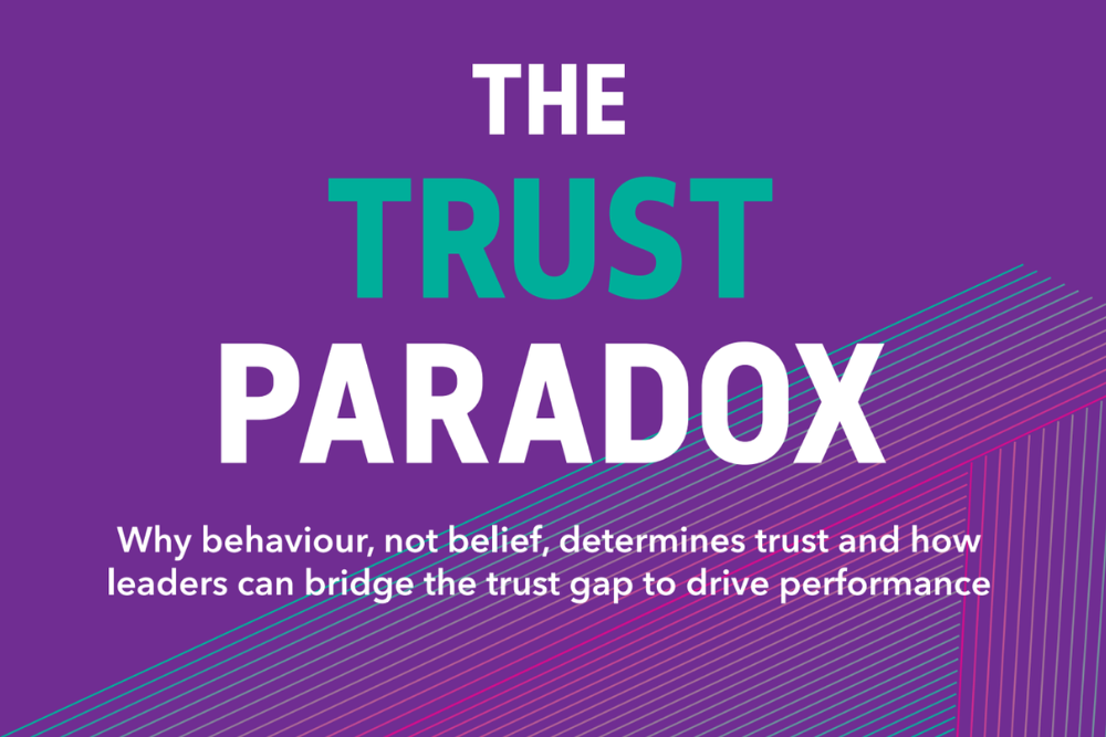 The Trust Paradox