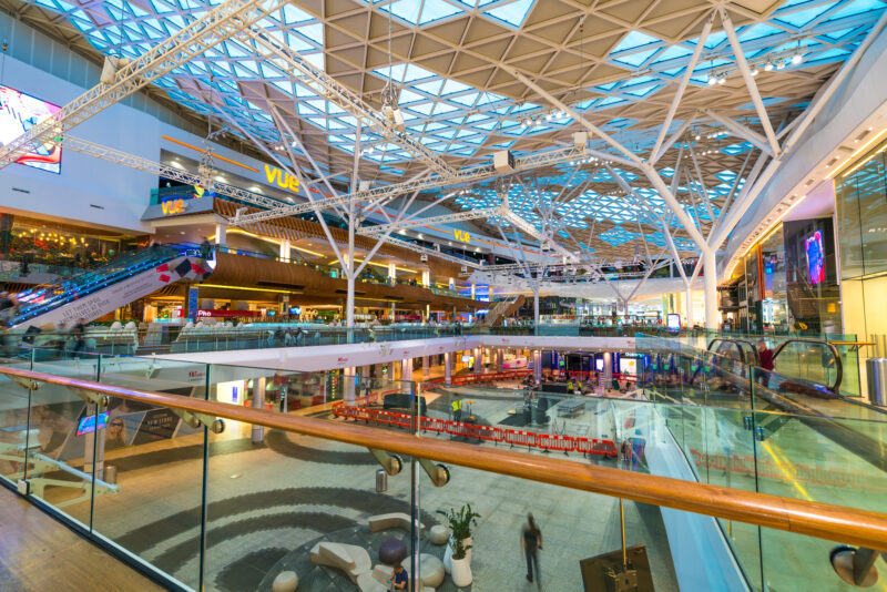 A busy shopping centre illustrating that Retail Trust is now widening those across the sector that it is supporting