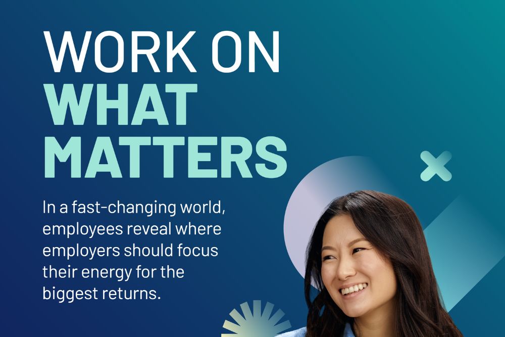 work on what matters