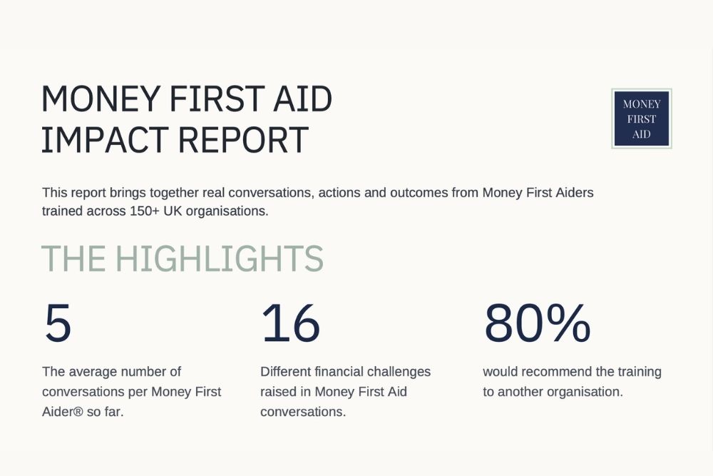 money first aid impact